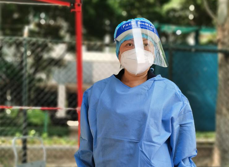 集团党支部副书记投身疫情防