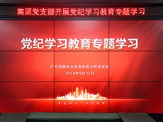集团党支部发展党纪进建教育